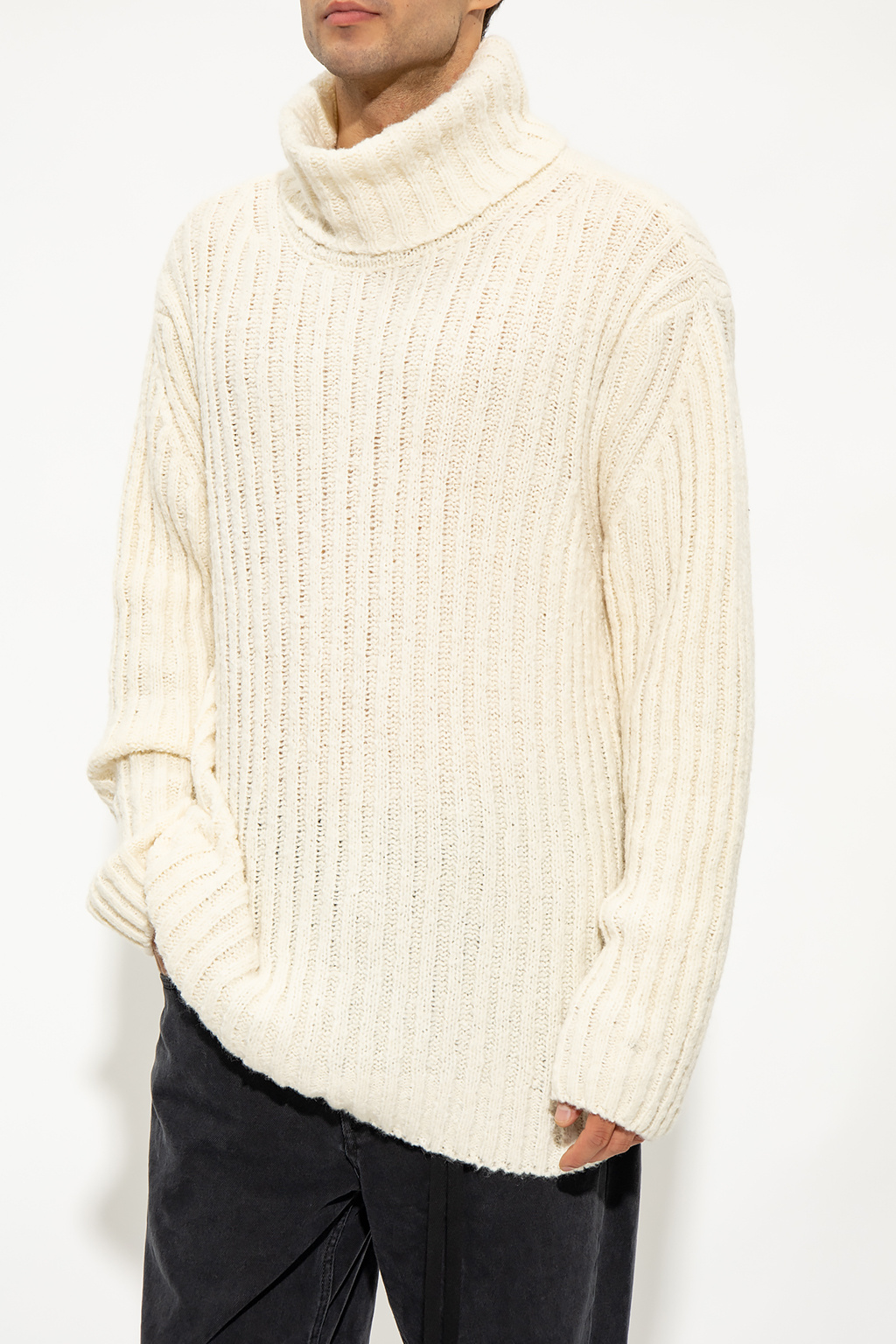 Etudes Eleventy half-zip knit sweater