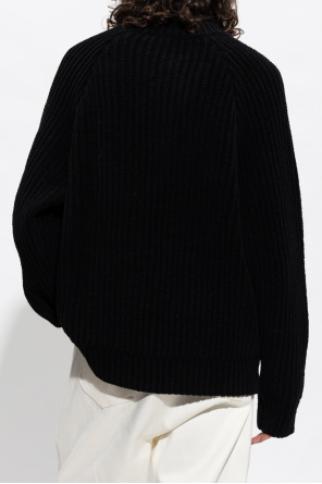 Etudes Sweater with stand collar