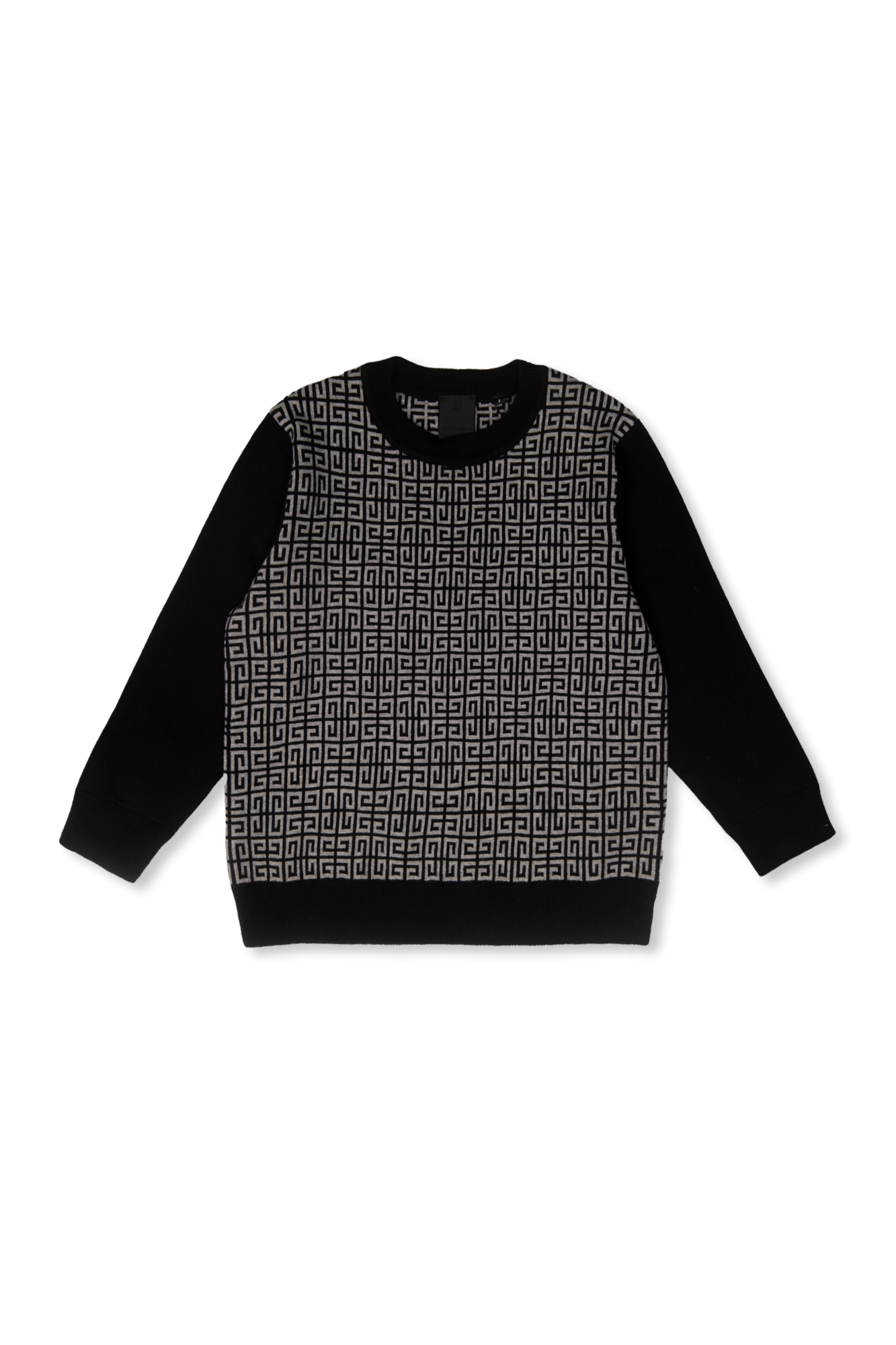 Grey Sweater with logo Givenchy Kids - Тональный крем givenchy