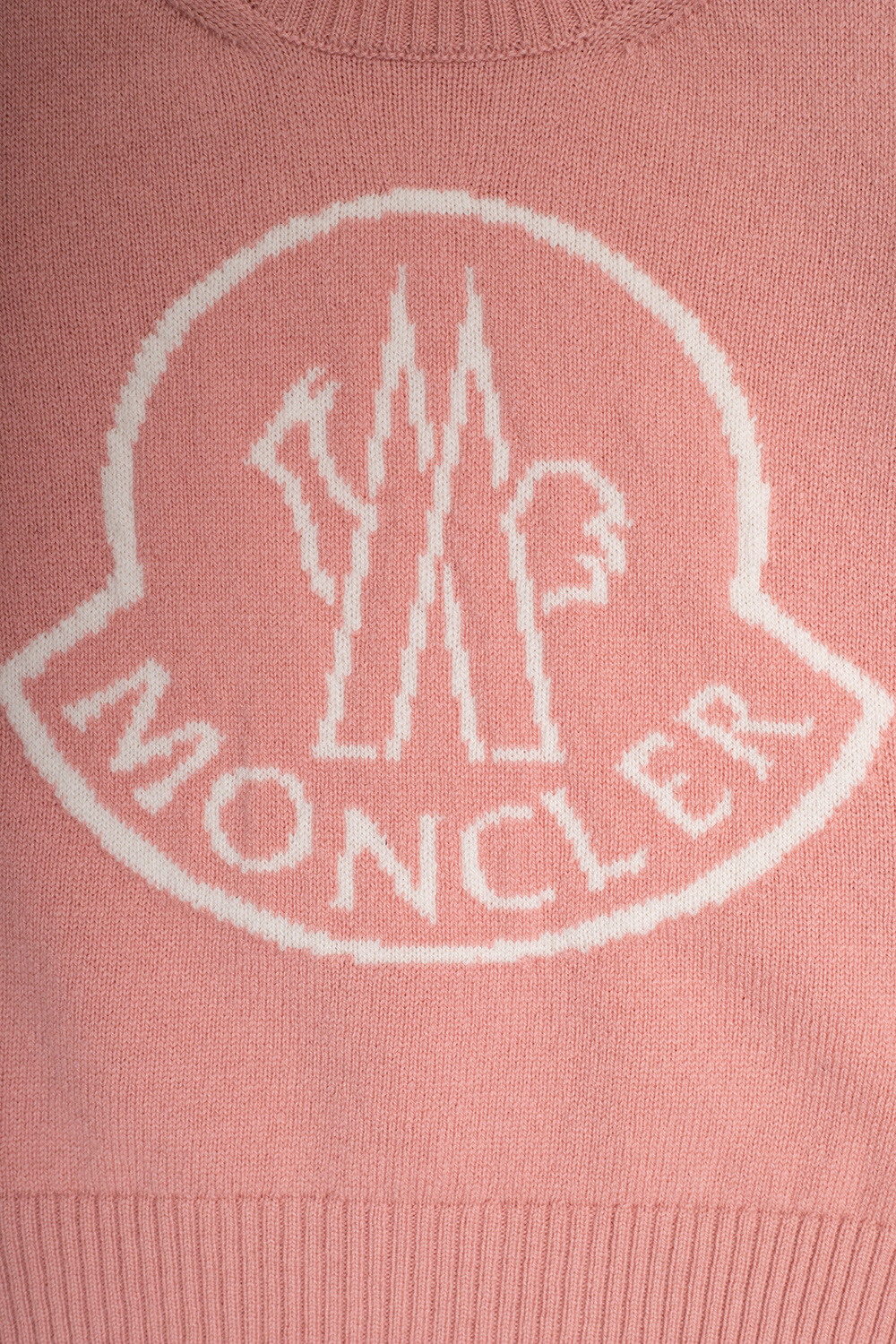 Moncler Enfant zip-up sweater with logo