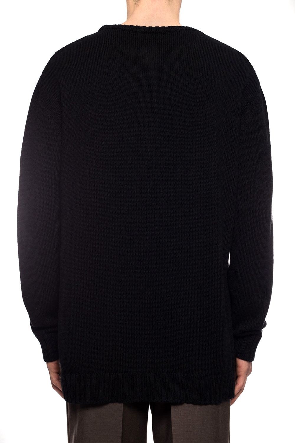 Loewe Woven sweater with logo