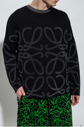Loewe loewe oversized wool and cashmere sweater
