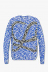 LOEWE Anagram-embroidered knit jumper