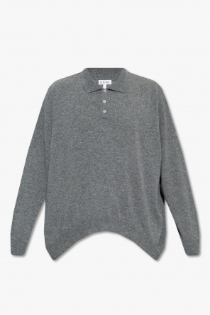 Wool sweater with collar od Loewe