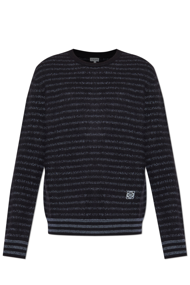 Wool sweater with striped pattern od Loewe