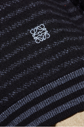 Loewe Wool sweater with striped pattern