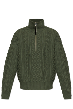 Jersey de lana con punto decorativo