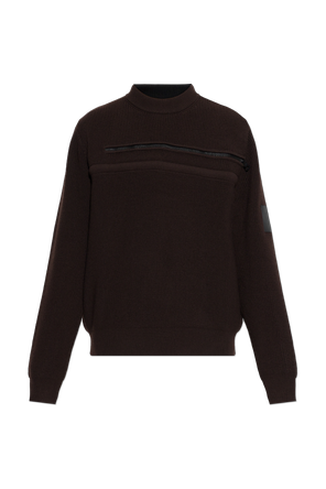 Jersey de lana con cuello redondo