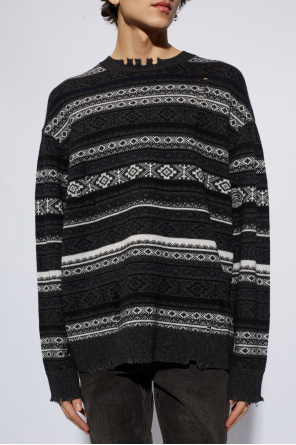 AllSaints ‘Halldor’ patterned sweater