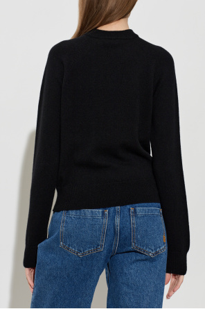 Balmain Sweater with snap fastening on the shoulder