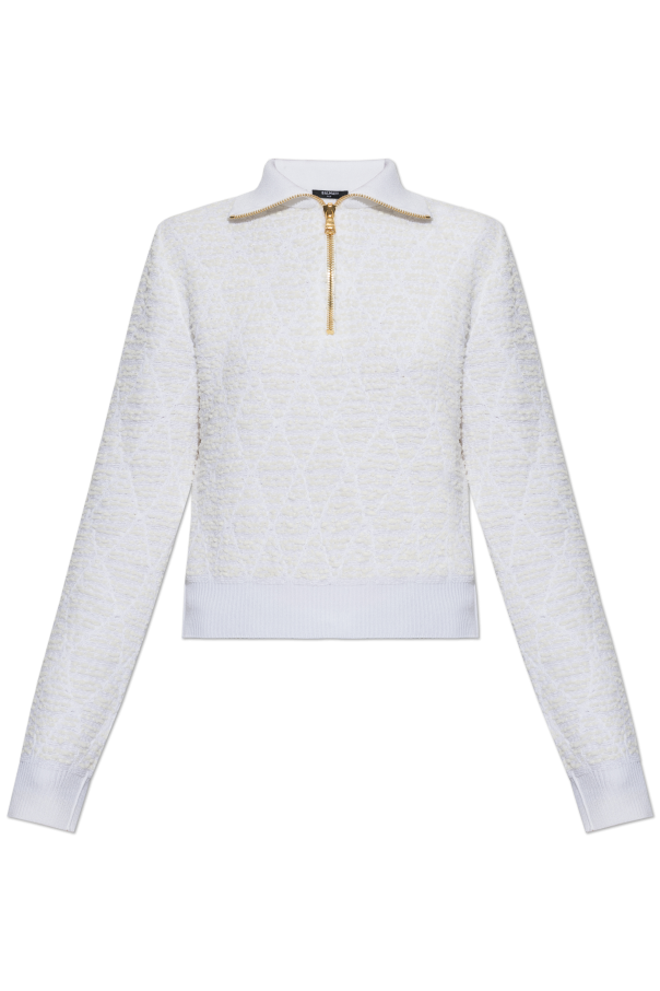 Sweater with collar od Balmain