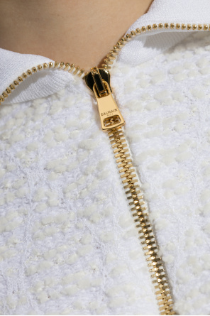 Balmain Sweter z kołnierzem