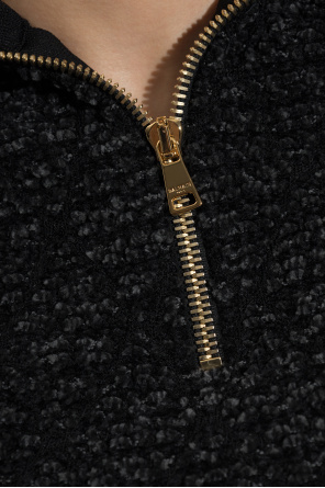 Balmain Sweter z kołnierzem