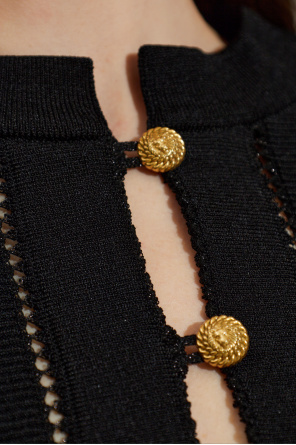 Balmain Cardigan with shoulder pads