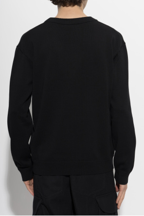 Balmain Sweter z wyszytym logo