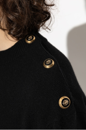Balmain Sweater with shoulder fastening