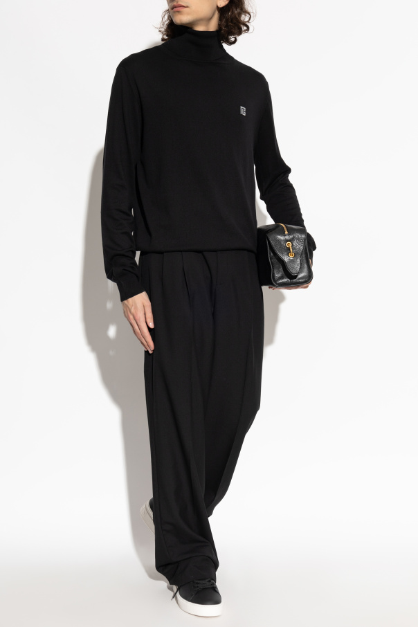Balmain Turtleneck with logo
