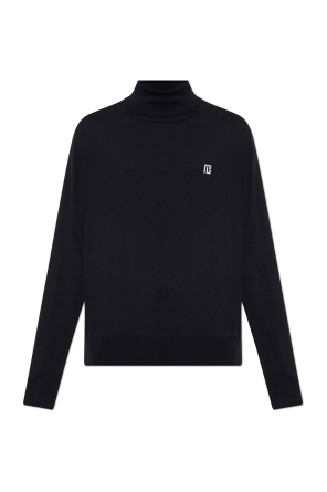 Turtleneck with logo