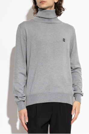 Balmain Turtleneck with logo