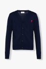 Ami Alexandre Mattiussi NAVY BLUE Wool cardigan