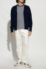 Ami Alexandre Mattiussi NAVY BLUE Wool cardigan