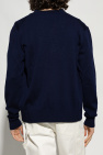 Ami Alexandre Mattiussi NAVY BLUE Wool cardigan