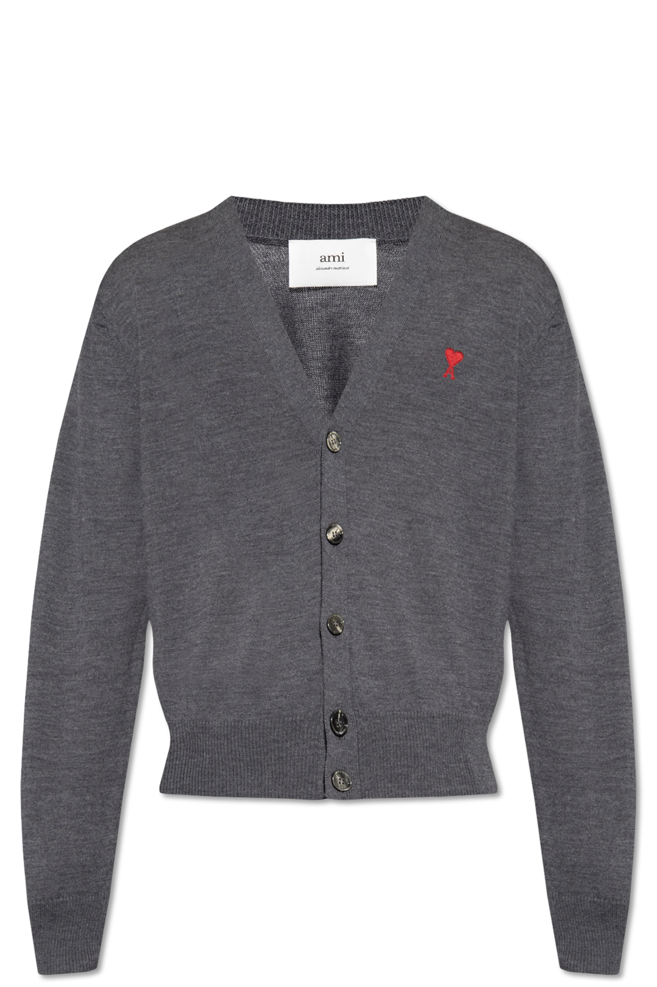 Ami Alexandre Mattiussi Wool cardigan