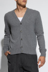 Ami Alexandre Mattiussi GREY Cashmere Cardigan