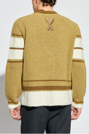 Ami Alexandre Mattiussi Cardigan with a V-neckline