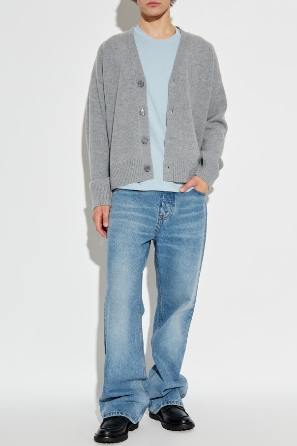 Ami Alexandre Mattiussi Wool cardigan