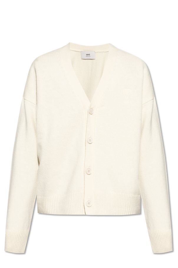 Cardigan with logo, zdjęcie 1 Cardigan with logo od Ami Alexandre Mattiussi