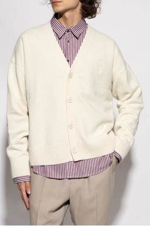 Ami Alexandre Mattiussi Cárdigan con logo