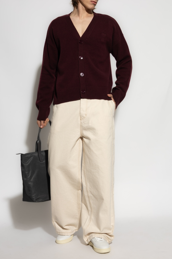 Ami Alexandre Mattiussi Wool cardigan