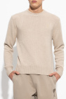 Ami Alexandre Mattiussi beige Cashmere sweater