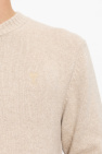 Ami Alexandre Mattiussi beige Cashmere sweater