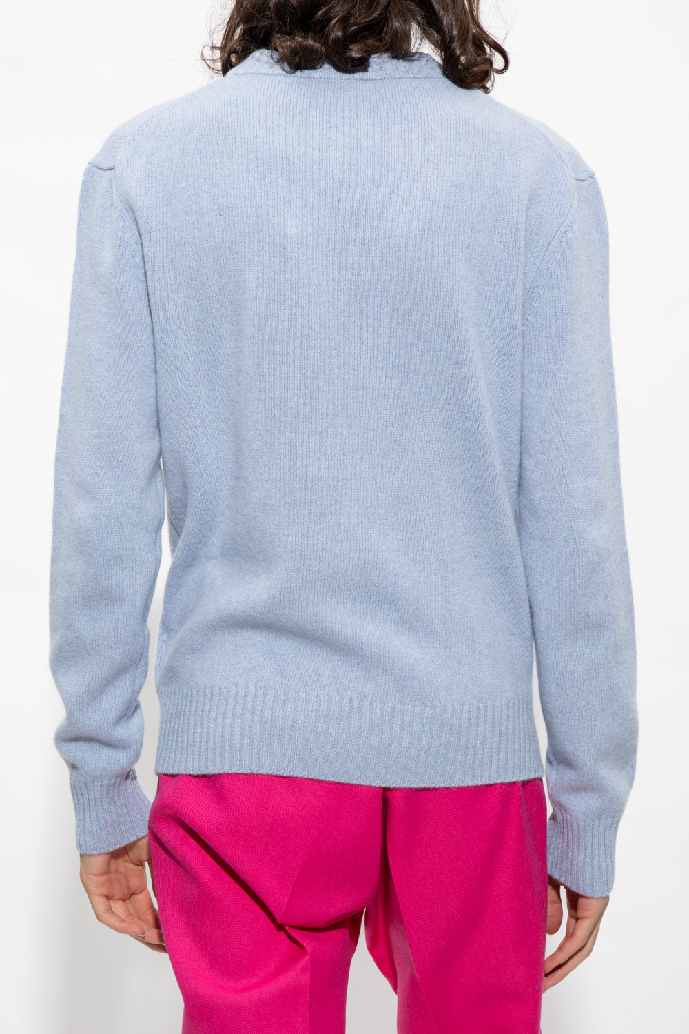 Ami Alexandre Mattiussi Cashmere sweater with logo