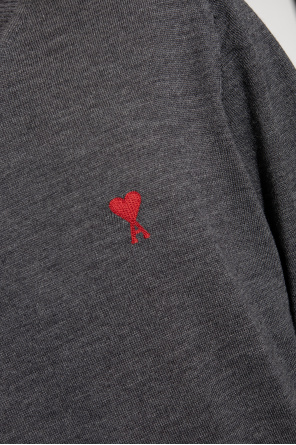 Ami Alexandre Mattiussi eng sweater with logo