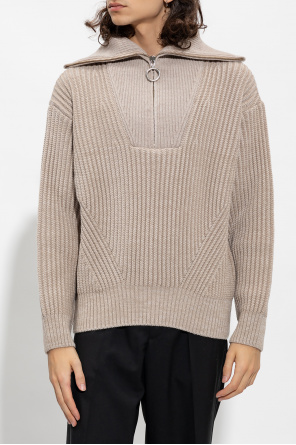 Ami Alexandre Mattiussi Wool Button-Up sweater