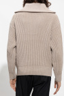 Ami Alexandre Mattiussi beige Wool sweater