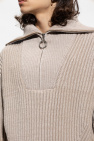 Ami Alexandre Mattiussi beige Wool sweater