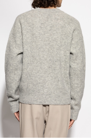 Ami Alexandre Mattiussi Wool sweater with logo
