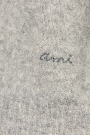 Ami Alexandre Mattiussi Wool sweater with logo