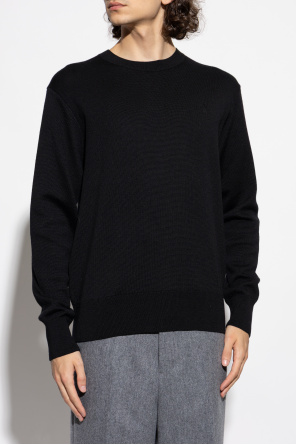 Ami Alexandre Mattiussi Wool sweater with logo