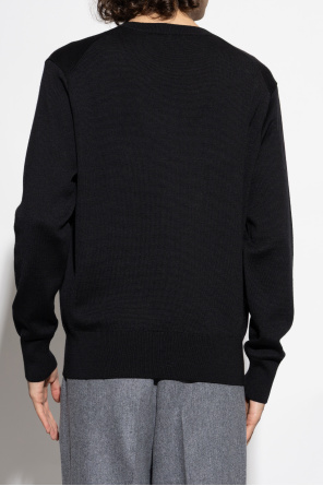 Ami Alexandre Mattiussi Wool sweater with logo