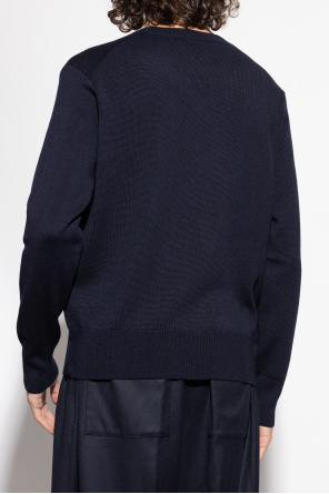 Ami Alexandre Mattiussi Sweater with embroidered logo