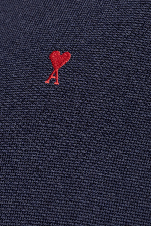 Ami Alexandre Mattiussi Sweater with embroidered logo