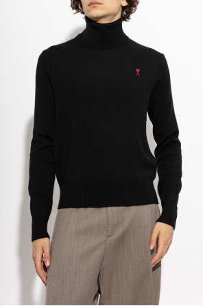 Ami Alexandre Mattiussi Wool turtleneck sweater
