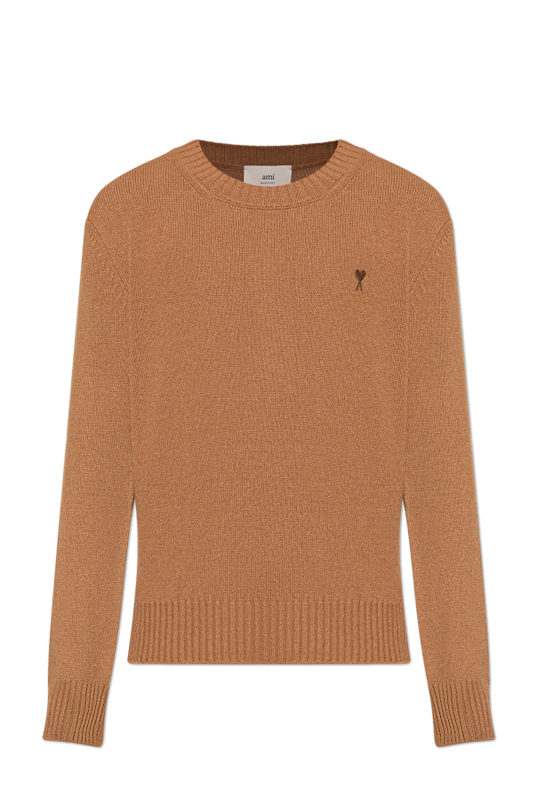 Cashmere sweater with a crew neckline od Ami Alexandre Mattiussi