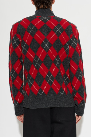 Ami Alexandre Mattiussi Wollpullover mit langen Ärmeln