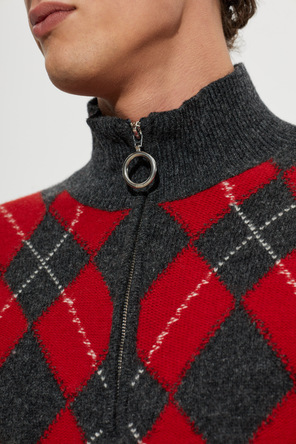 Ami Alexandre Mattiussi Wollpullover mit langen Ärmeln
